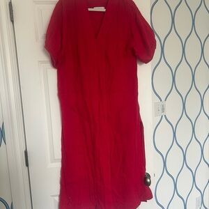 Lake Women's Cotton Gauze Caftan Dress